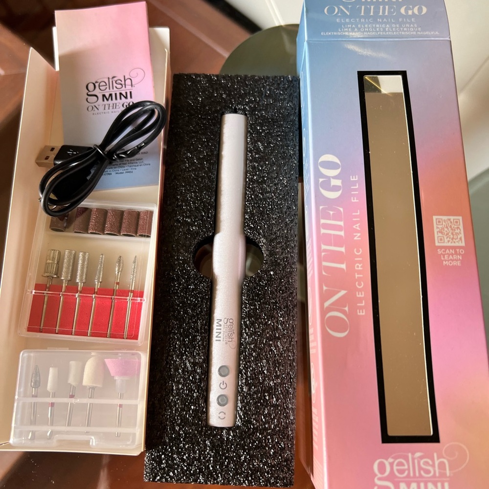 Gelish On The Go Electric Nail File
